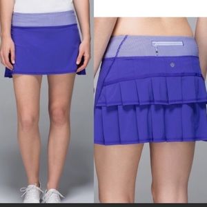 Purple Lululemon Skort